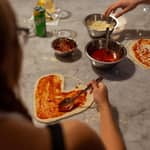 Palermo: Corso di cucina di pizza e gelato con cena e vino