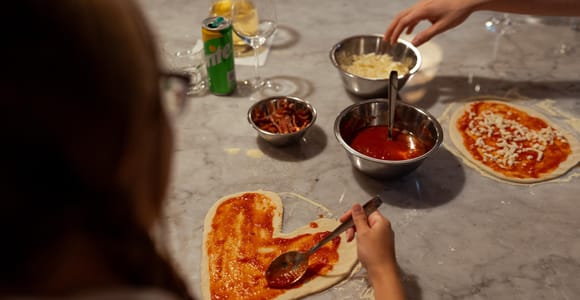 Palermo: Pizza and Gelato Cooking Class with Dinner and Wine