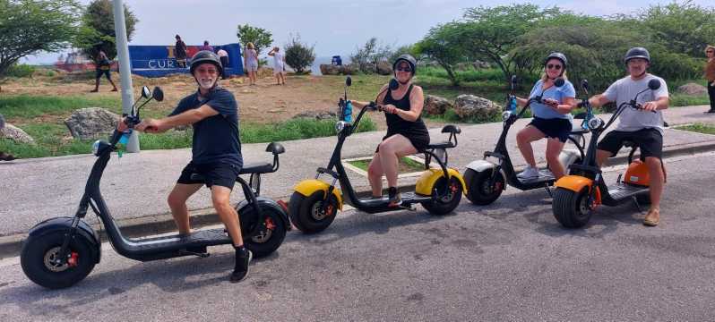Curaçao: Aventura de turismo no sudeste com scooter elétrica