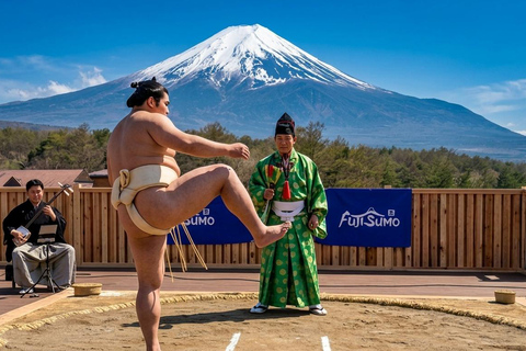 Mount Fuji: Lake Yamanaka Sumo Show (Optional VIP Seating) Mount Fuji: Lake Yamanaka Sumo Show (General ticket)