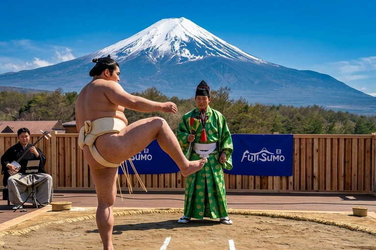 Mount Fuji: Lake Yamanaka Sumo Show (Optional VIP Seating) Mount Fuji: Lake Yamanaka Sumo Show (General ticket)