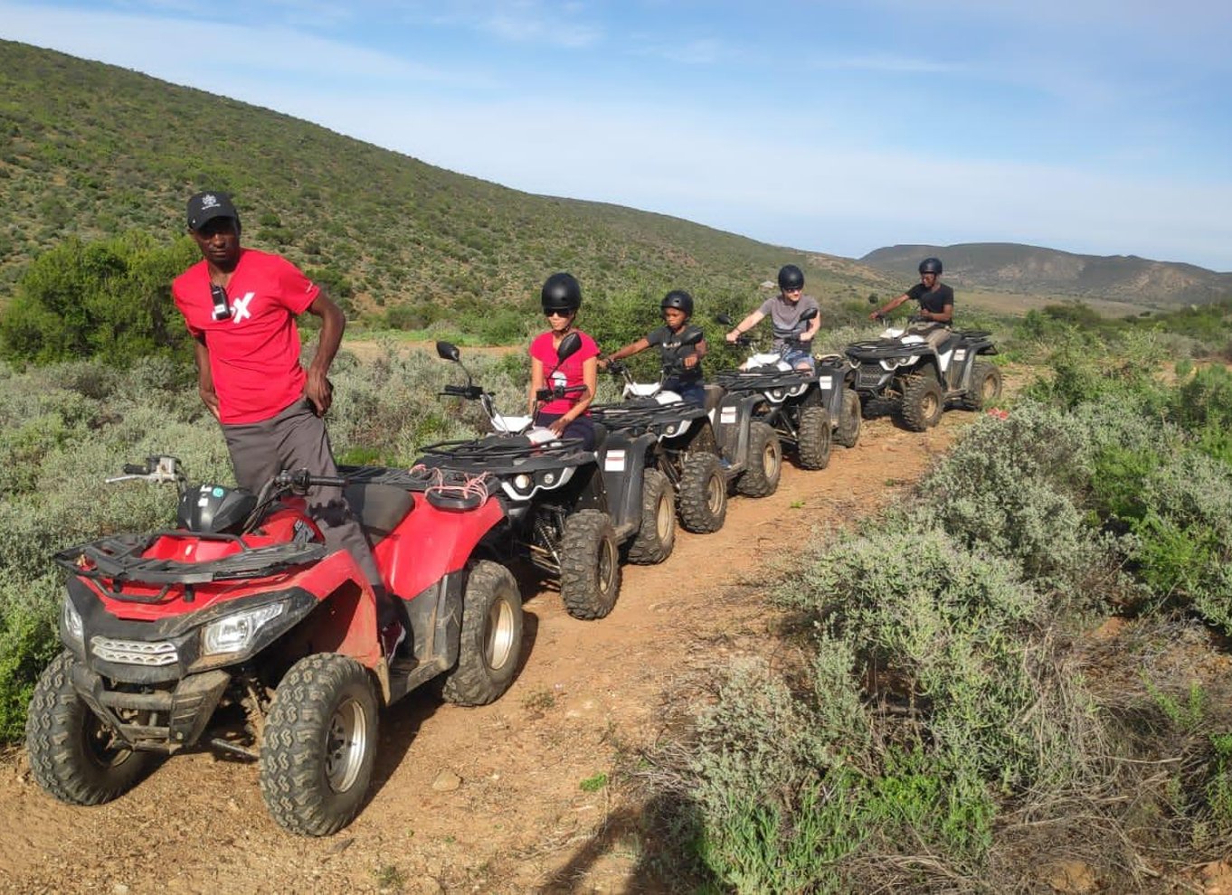 KLEIN KAROO på Oudtshoorn QUAD BIKE FUN RIDE