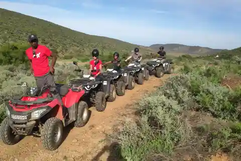 KLEIN KAROO em Oudtshoorn QUAD BIKE FUN RIDE