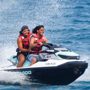 Barcelona: Jetski-Tour ohne Führerschein Hotel W – inklusive Foto