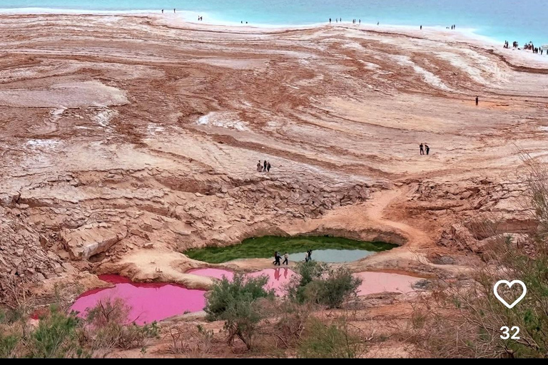 2-Day Petra, Dead Sea, Pink Lake & Indiana Jones Road Trip