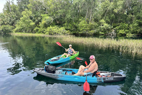 Three Sisters Clear Kayak and Snorkeling Manatee Tour