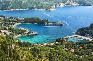 Corfu: Palaiokastritsa, Lakones & Kratsalo with Shore Option