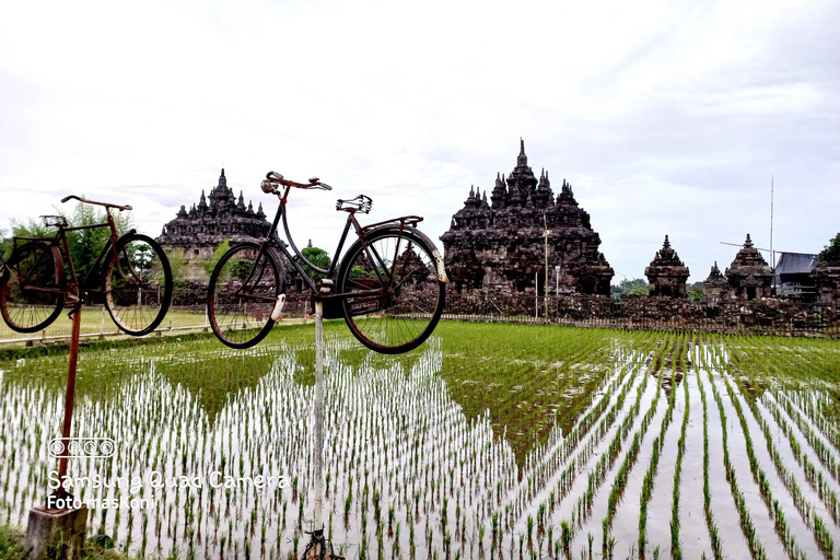 Yogyakarta: Merapi Sunrise, Plaosan Cycling & Prambanan Tour Prambanan Day or sunset Tour
