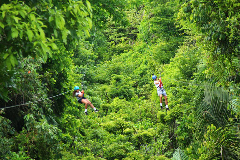 Manuel Antonio Quepos Zip Lining Tour with Lunch Quepos Titi Zip Lining Tour