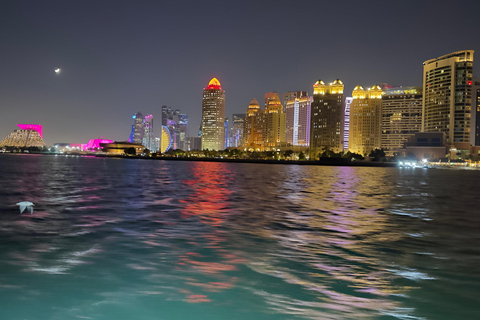 Doha: Traditional Sunset Dhow Cruise with BBQ Buffet onboard Sharing Sunset Dhow Cruise Tour with Transfers & BBQ Buffet