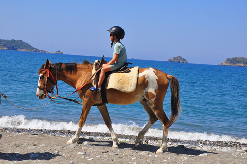 Fethiye: Forest or Sea Horse Riding Experience Fethiye: Horse Riding with Sea Experience