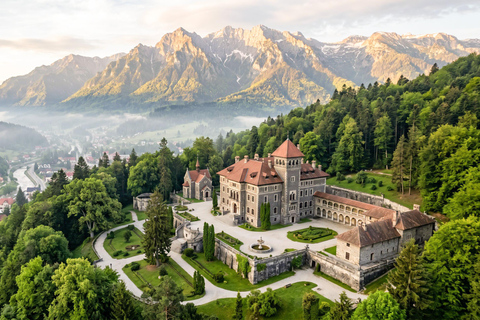 Bucharest : Peles, Bran & Wednesday Castles + Brasov Tour COACH TOUR Audio guide in 24 languages