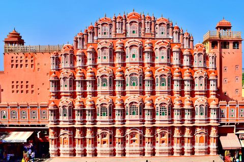 From Delhi: Private 6-day Golden Triangle Tour with VaranasiTour without Accommodation