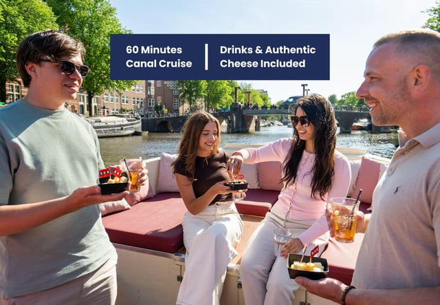 TOUR DE QUESOS Y BEBIDAS: EL SABOR DE ÁMSTERDAM EN LOS CANALES