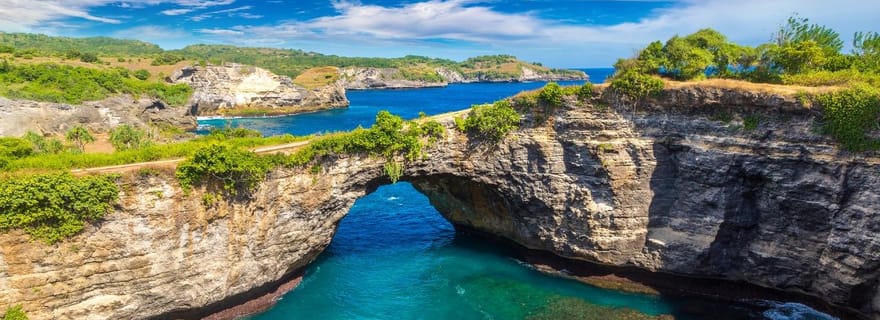 Bali : Visite personnalisée de Nusa Penida et plongée avec tuba, tout compris