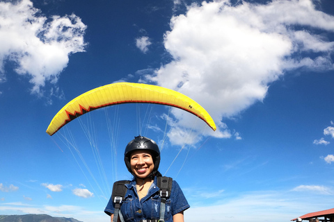 Paragliding over Medellin in San Felix an amazing experience