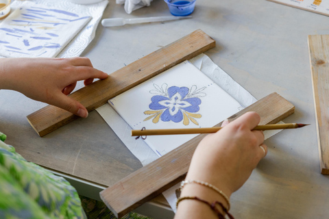 Lisbon Tile Painting Workshop – Create Your Own Azulejo