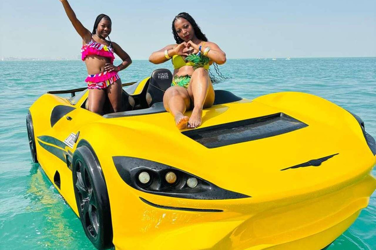 ZANZIBAR:Jet car thrill ride & Transparent Kayak with Pickup PRIVATE TOUR WITH TRANSFER INCLUDED FROM NORTH OF ZANZIBAR