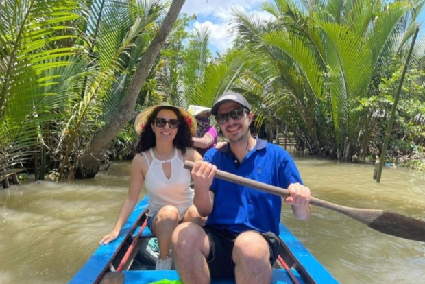 Ho Chi Minh: Dagsutflykt till Cu Chi-tunnlarna och Mekongdeltat