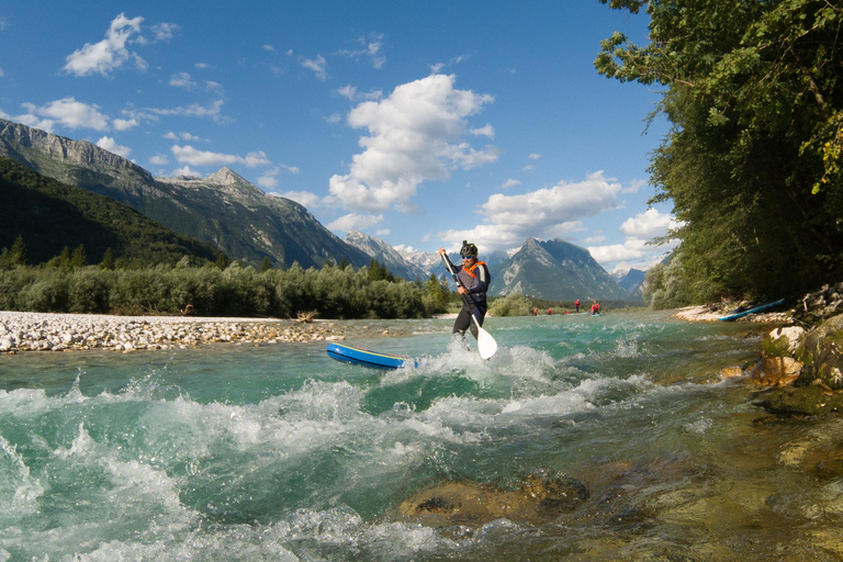 Soča Whitewater Stand-up Paddle Board: Avontuur voor kleine groepen