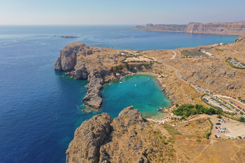 Rhodos Stadtrundfahrt zur Akropolis von Lindos & Mittagessen