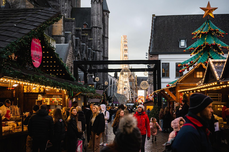 Ghent: Christmas Market Tour with Hot Cocoa and Treats