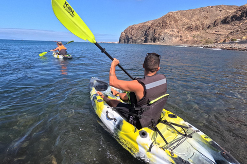 Tenerife: Turtle Bay - Kayak Rental with Drink and Equipment