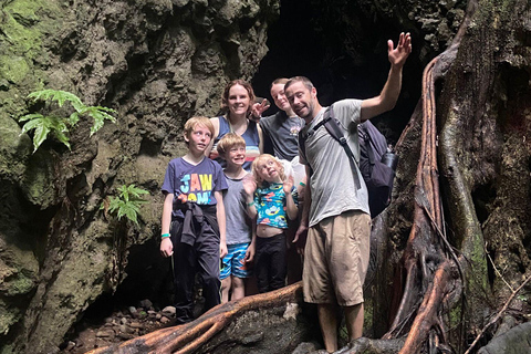 St Kitts: Bloody Point River Hike Petroglyphs+Bat Cave
