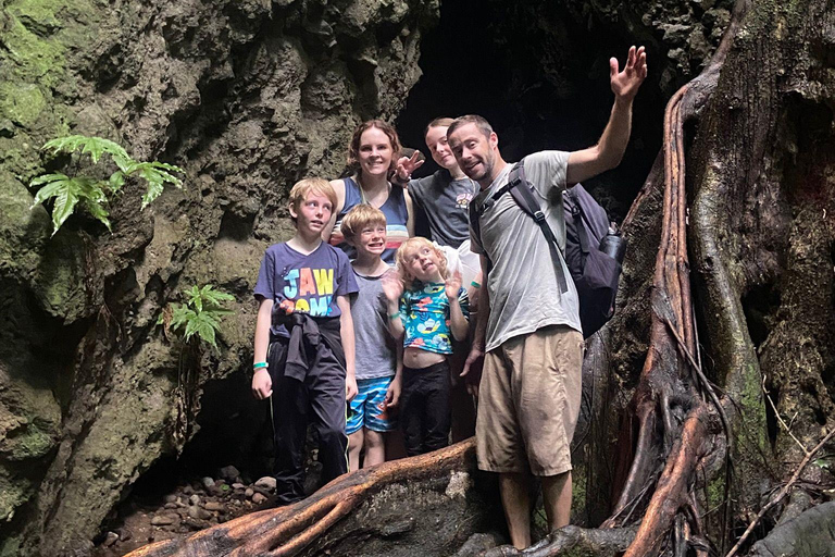 St Kitts: Bloody Point River Hike Petroglyphs+Bat Cave