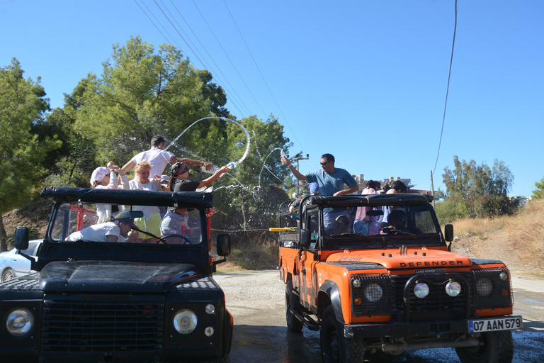 From Alanya: Jeep Safari with Lunch, Dim River & Cave