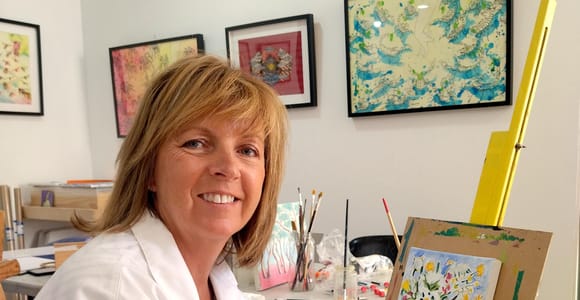 Tavira: Leinwandmalerei-Workshop mit einer lokalen Künstlerin