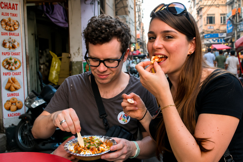 Agra by Night: Private Street Food Tour With Local Markets ( Car with Driver + Tour Guide + Street Food Tasting )