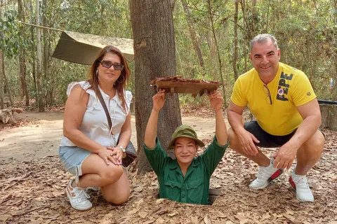 Vanuit Ho Chi Minh: Prive Cu Chi tunnels & Mekong Delta Tour