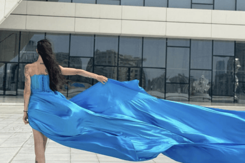 Baku: Heydar Aliyev Center Photoshoot (Flying Dress Option)