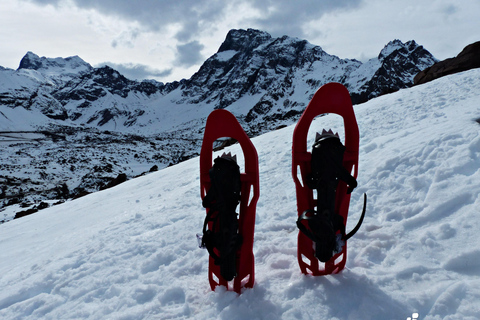 Au départ de Santiago : randonnée en raquettes dans les Andes