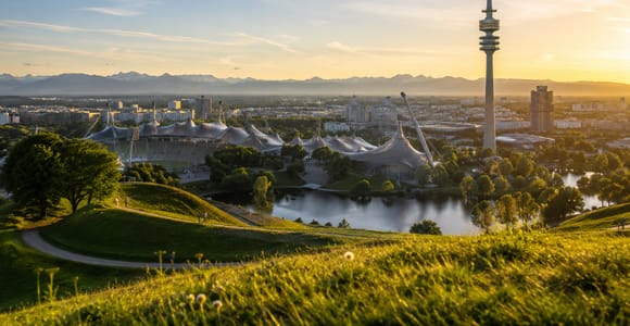 Munich Olympic Park: Walking Tour with Views, History and Modernity