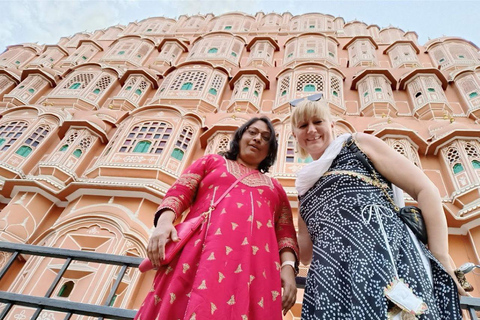 From Delhi: Jaipur Royal Heritage & Artisan Craft Day Tour From Delhi : With Monuments Entry Tickets