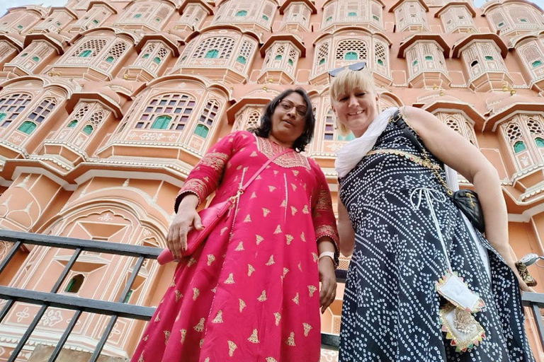 From Delhi: Jaipur Royal Heritage & Artisan Craft Day Tour From Delhi : With Monuments Entry Tickets