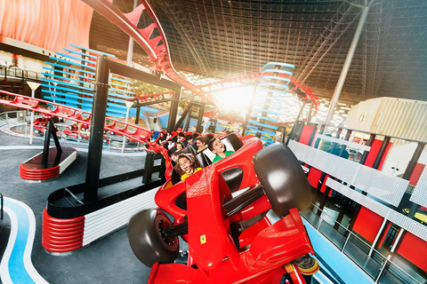Dubai: Abu Dhabi Mosque and Ferrari World Tour with Tickets