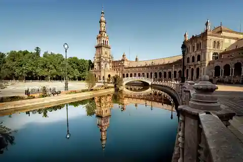 Privat rundvisning i SevillaJødisk kvarter og Plaza España