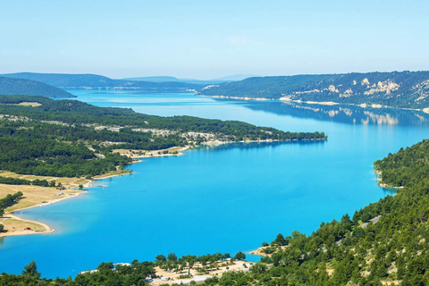 Alpes selvagens, Canyon de Verdon, vilarejo de Moustiers, campos de lavanda