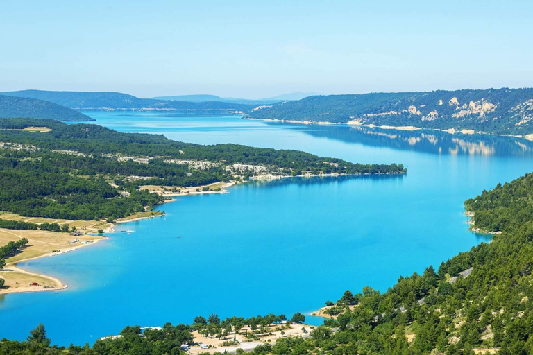 Vilda Alperna, Verdon Canyon, byn Moustiers, lavendelfält