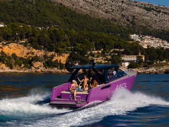 Luxe privévaart naar Mljet met "COLNAGO 45".