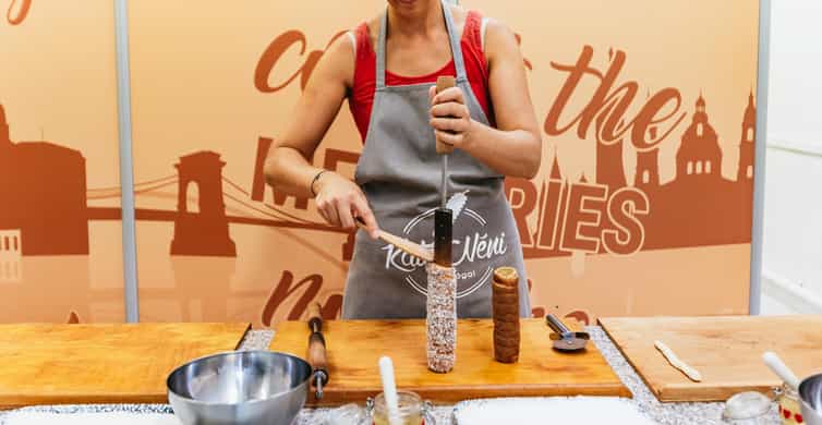 Budapest: Hungarian Chimney Cake Workshop in the City Center photo 13