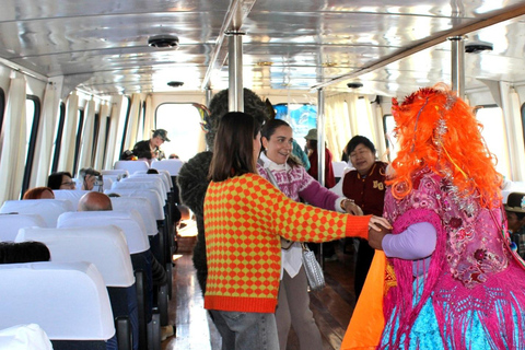 Full-day tour from Puno: Uros and Taquile Islands by boat with dances