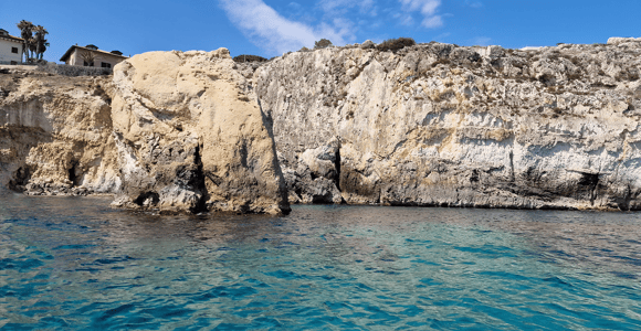 Siracusa:PRIVATE boat excursion 2,5h with Prosecco and fruit