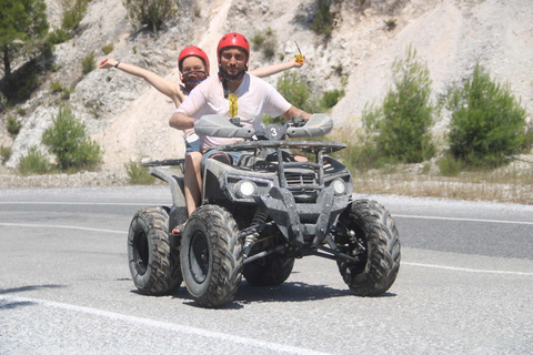 Alanya: Taurus Mountains Quad or Buggy Safari & Transfer Double Buggy 2 People on 1 Buggy