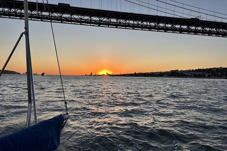 Lisbon Sunset: Tagus River Sailing Tour Private Sailing Experience — Just for Your Group