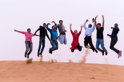 Doha: Sunset Desert Safari, Dune Bashing with dinner at Souq