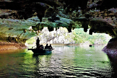 From Hanoi: Ha Long Bay 1 Day Tour With A Luxury Cruise Private Tour Guide & Shared Car Transfer & Shared Cruise